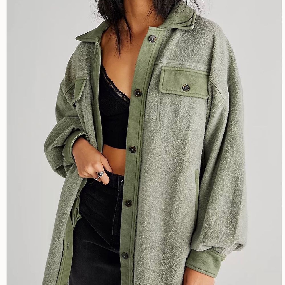 Free People Ruby Shacket - Picture 3 of 6